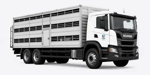 Livestock truck for rural animal transport