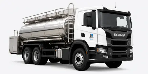 Tanker truck for milk and food-grade bulk liquids