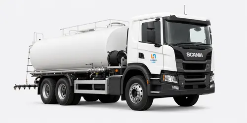 Water cart for construction dust control and rural roads